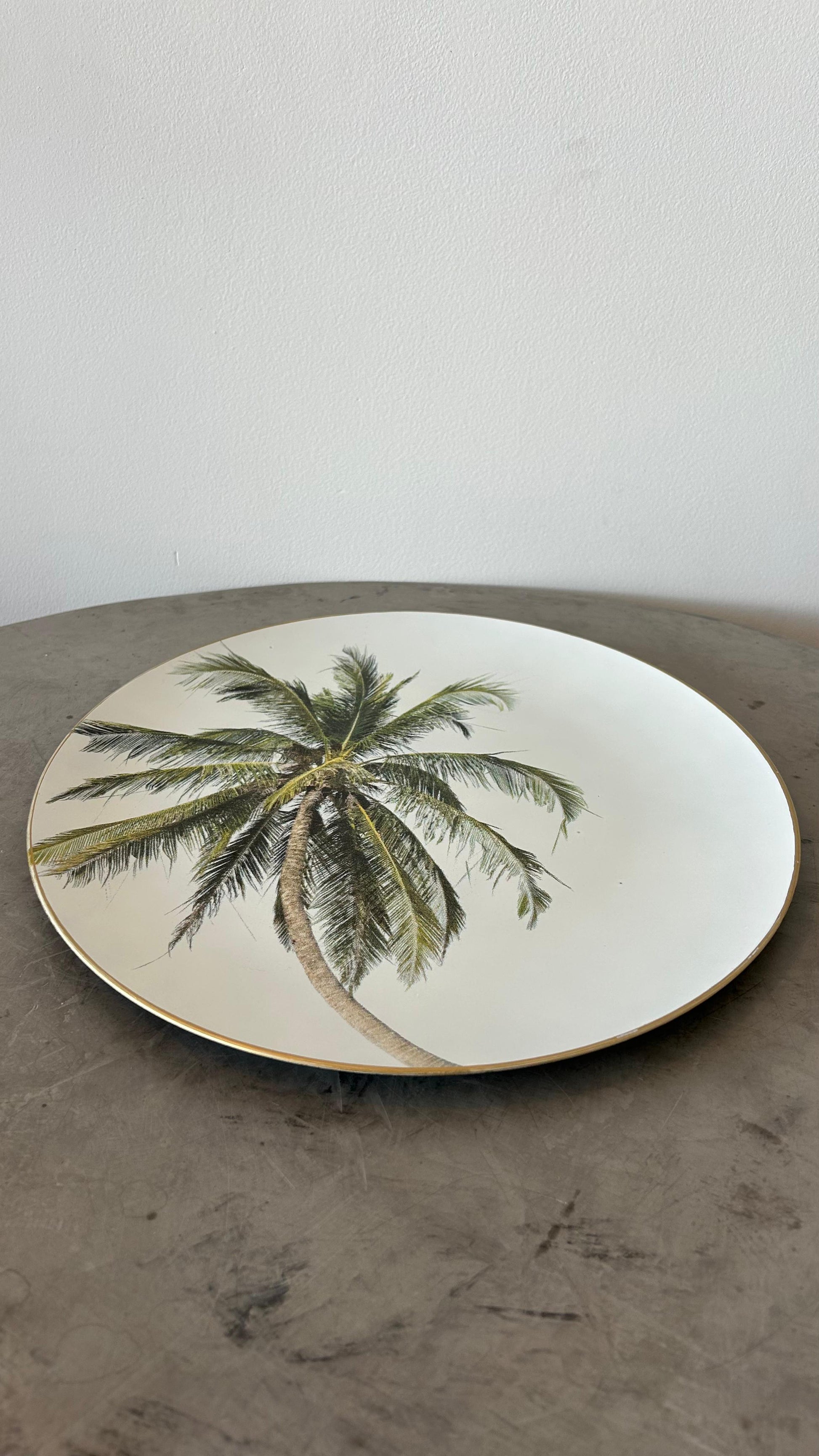 PLATO BASE PALMERA